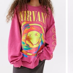 urban outfitters nirvana crewneck !